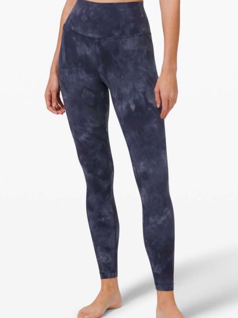 Lululemon Align Pant 28” Diamond Dye Asphalt Grey True Navy